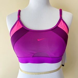 💜 Nike Purple & Pink Sports Bra